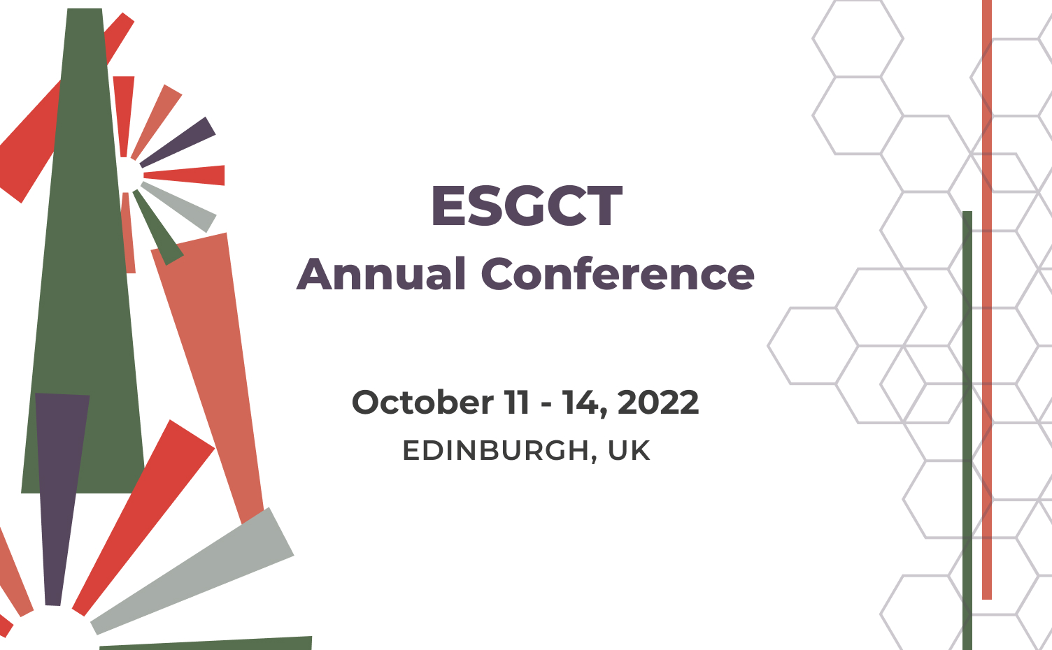 Event ESGCT Annual Conference, Edinburgh, UK